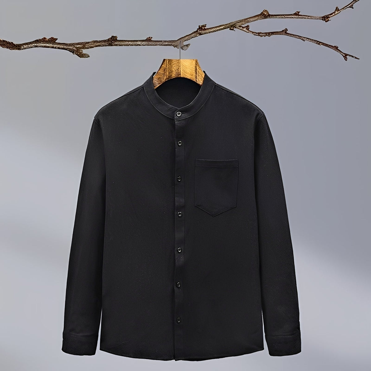 Maxwell - Camisa Cómoda de Manga Larga