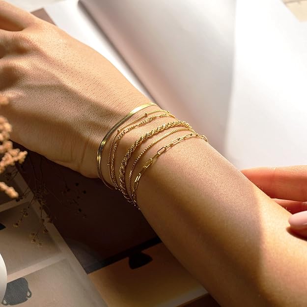 Vernetta – Juego de pulseras elegantes