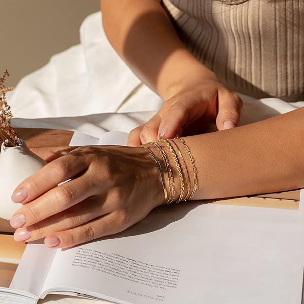 Vernetta – Juego de pulseras elegantes