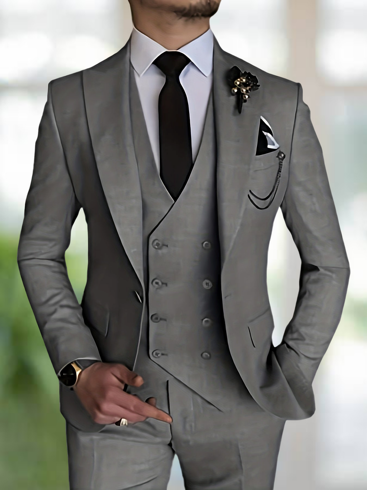 Orson – Traje Slim Fit de 3 Piezas para Hombres