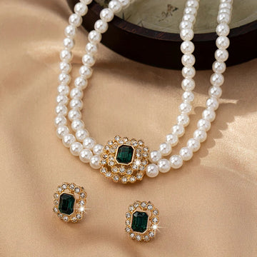 Tamsin – Conjunto de joyas doradas Verdalle