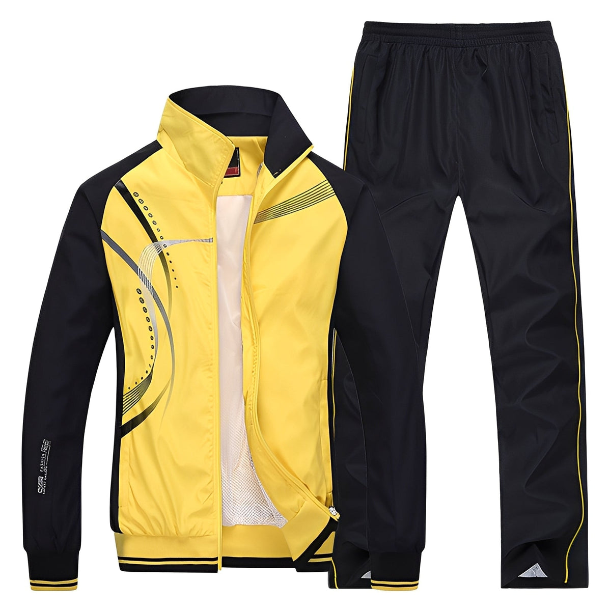 Finn - Conjunto de chaqueta y pantalón para hombres