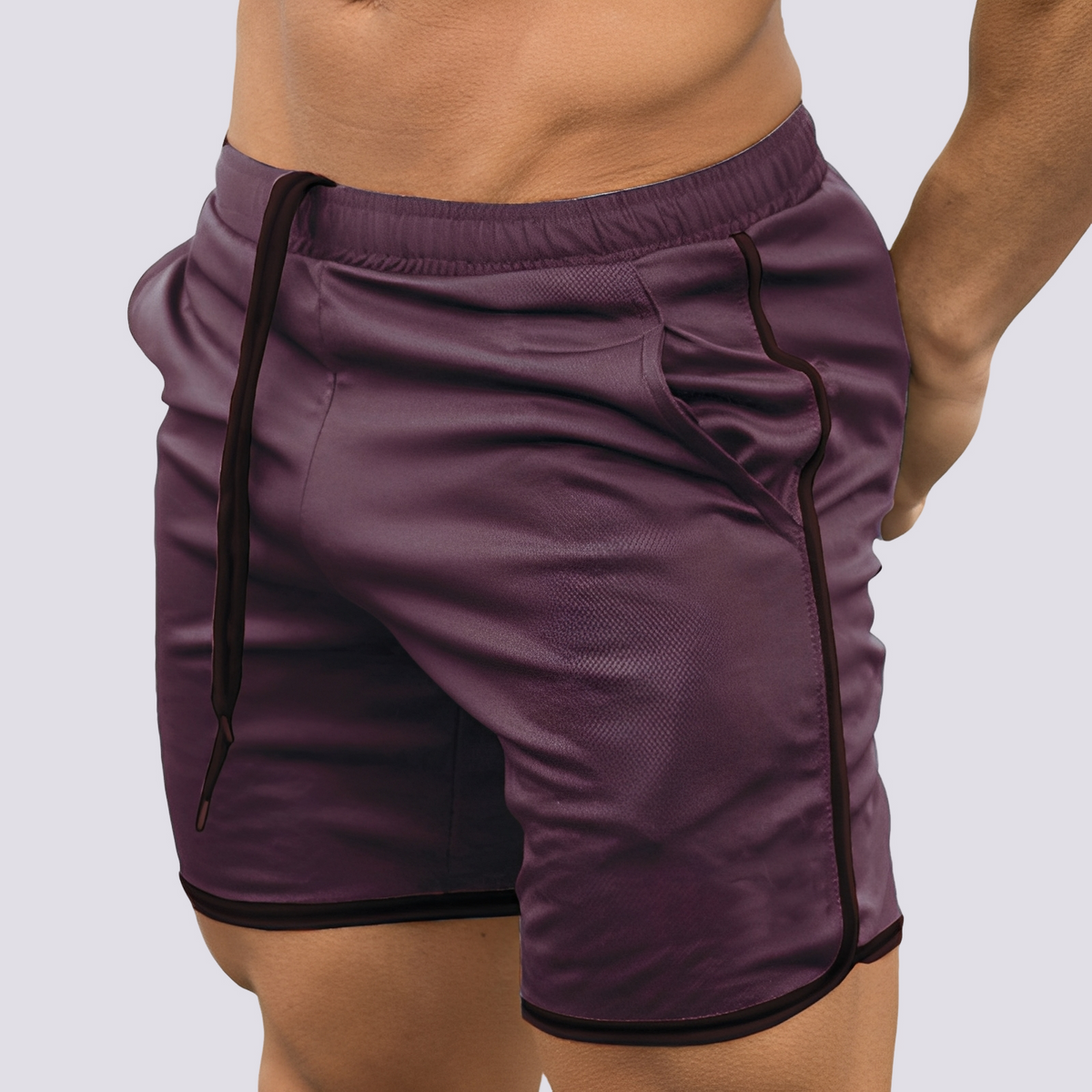 Marco - Pantalones cortos deportivos elegantes, de secado rápido para hombres