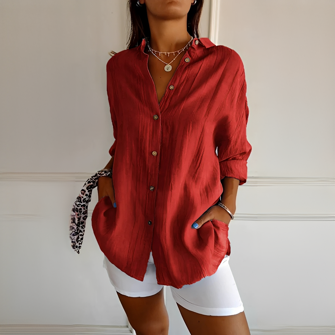 Shanelle - Camisa de verano elegante para mujer