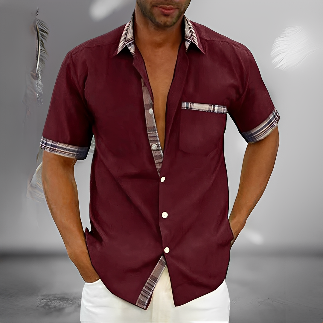Henrick - Una camisa de verano elegante y confortable para hombre