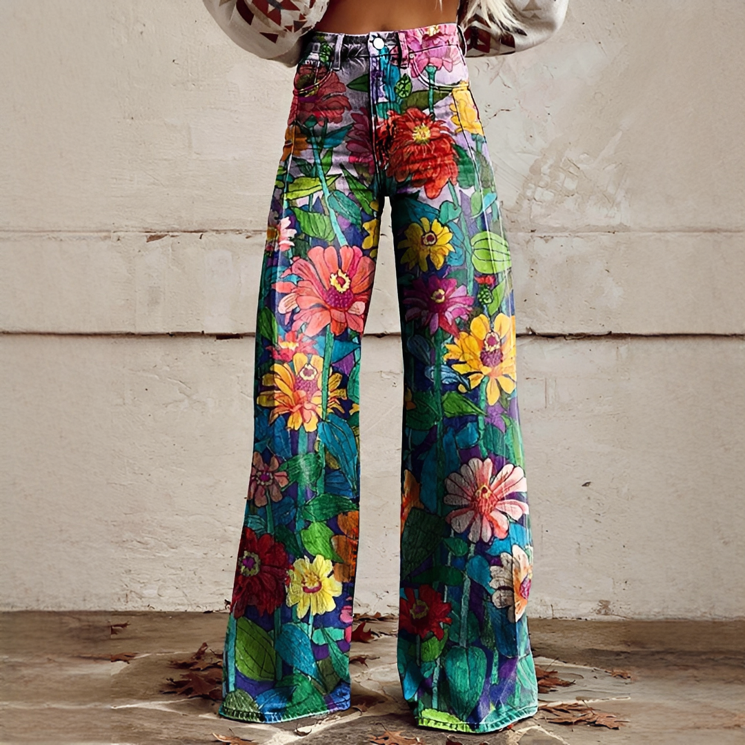 Shannon - Pantalones Anchos y Sofisticados