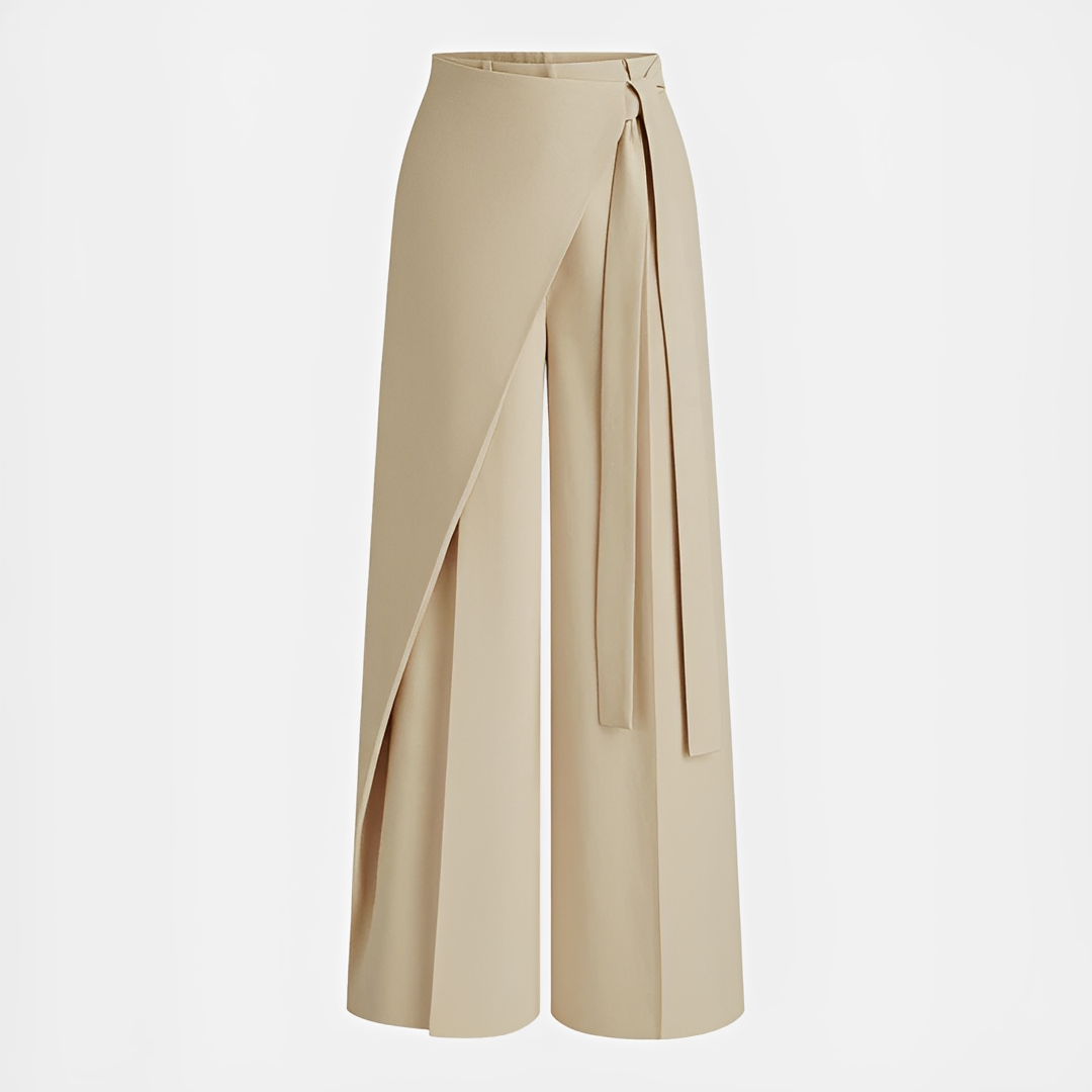 Leilani - Pantalones anchos asimétricos