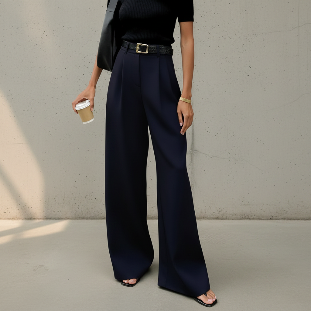 Blaine - Pantalones anchos y estilosos