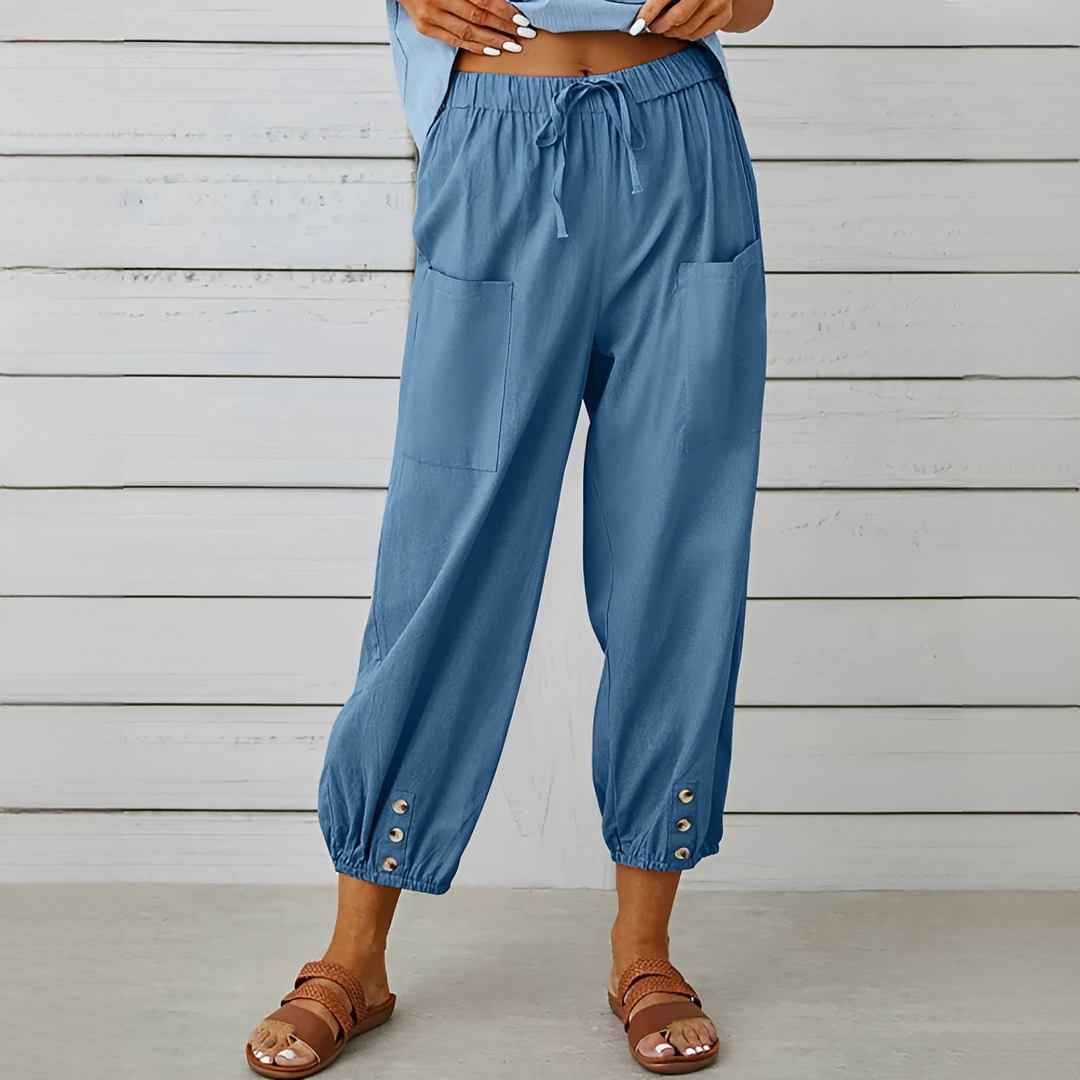 Scarlett - Pantalones Ajustables con Cordón