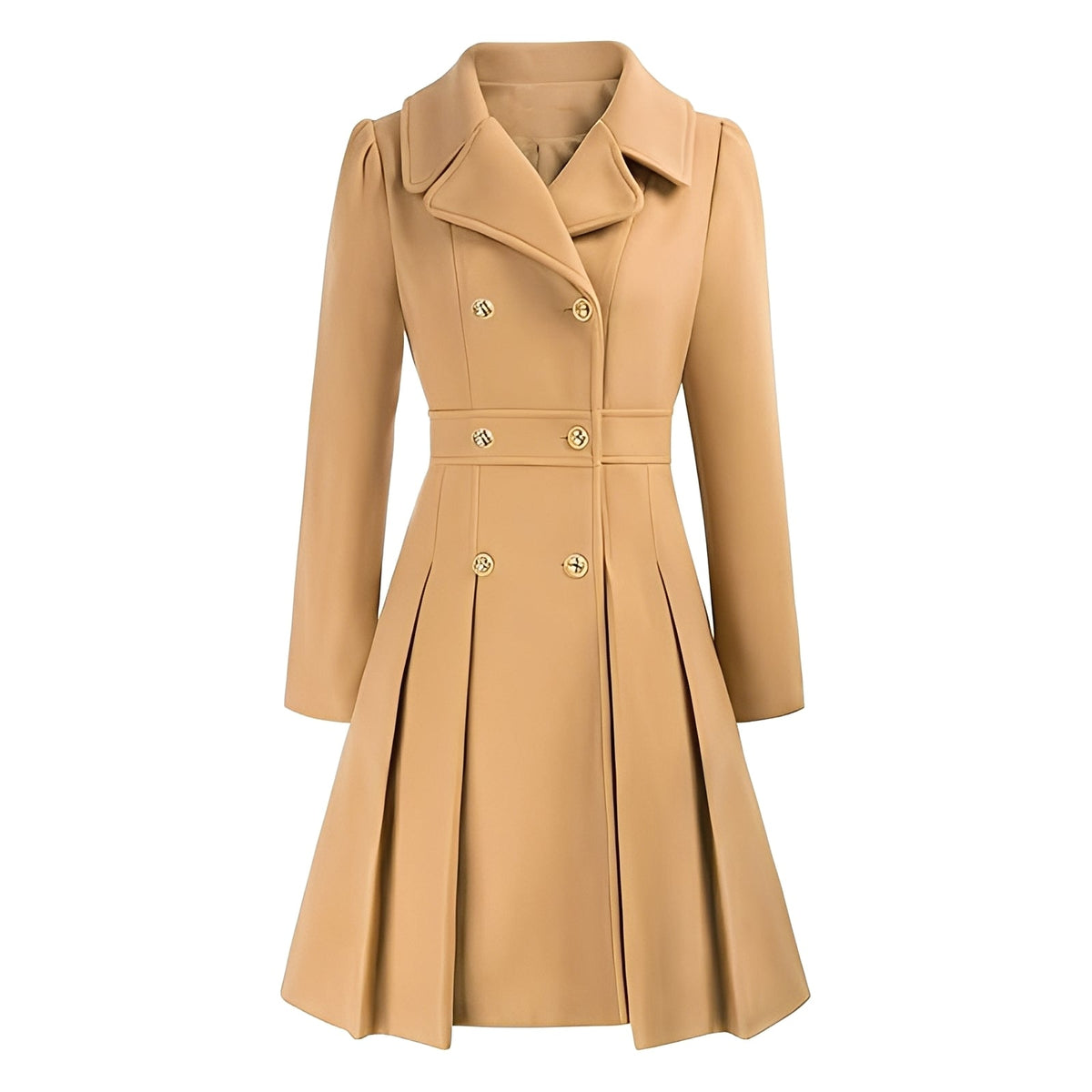 Audrey - Trench-coat femenino ajustable