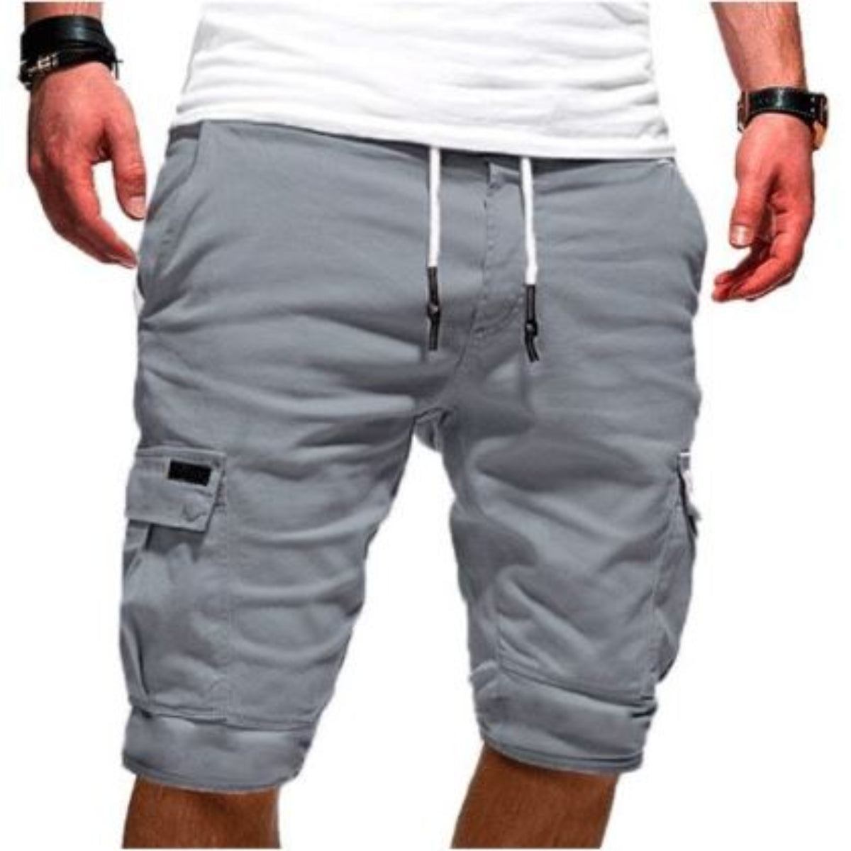 Benjamin - Pantalones Cortos Cargo con Bolsillos