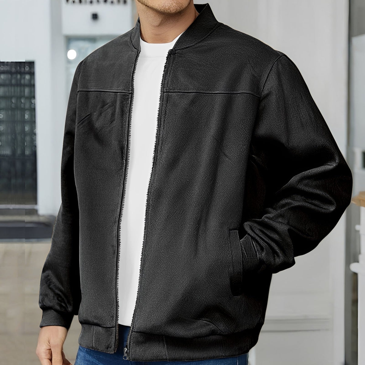 Aiden – Cazadora bomber para hombre – Ropa casual