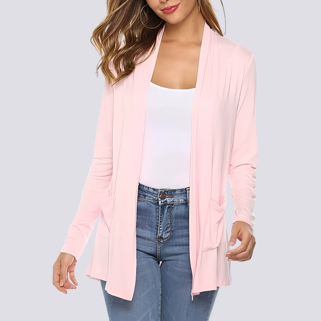 Bertha - Chaqueta Casual de Manga Larga