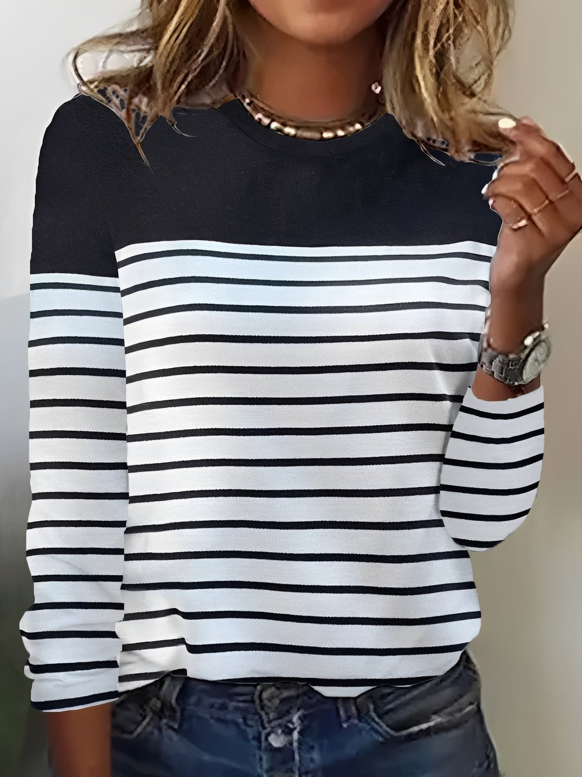 Samantha - Camisa de Manga Larga Mujer - Elegante y Casual