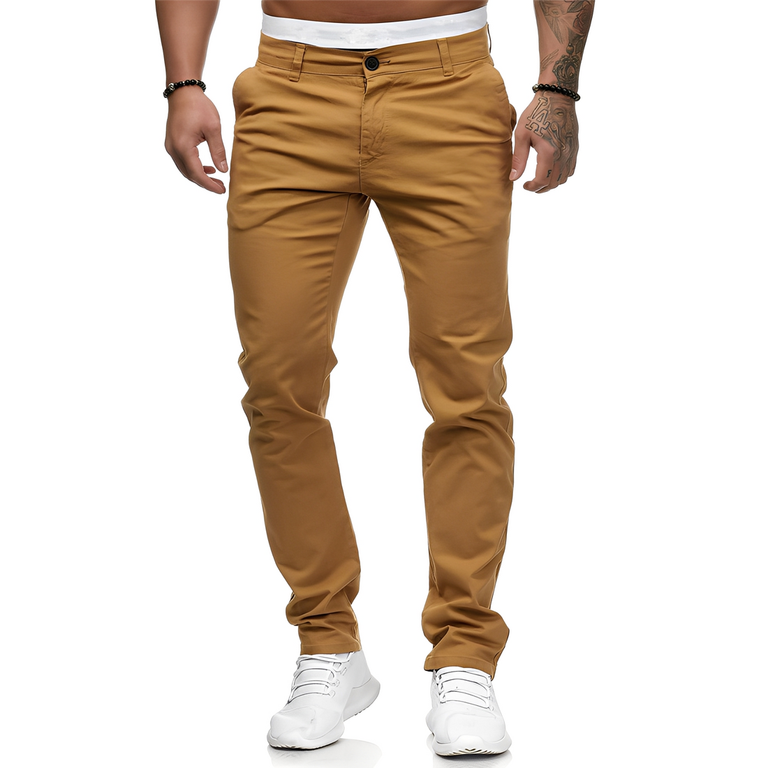 Colby - Pantalones confortables de corte ajustado
