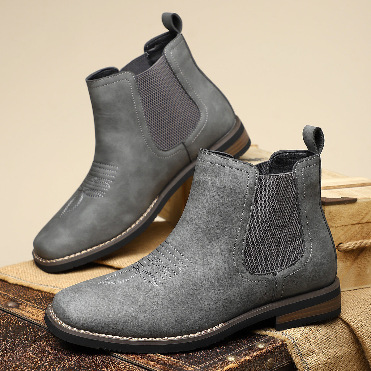 Carson - Botas Elegantes a Media Pantorrilla