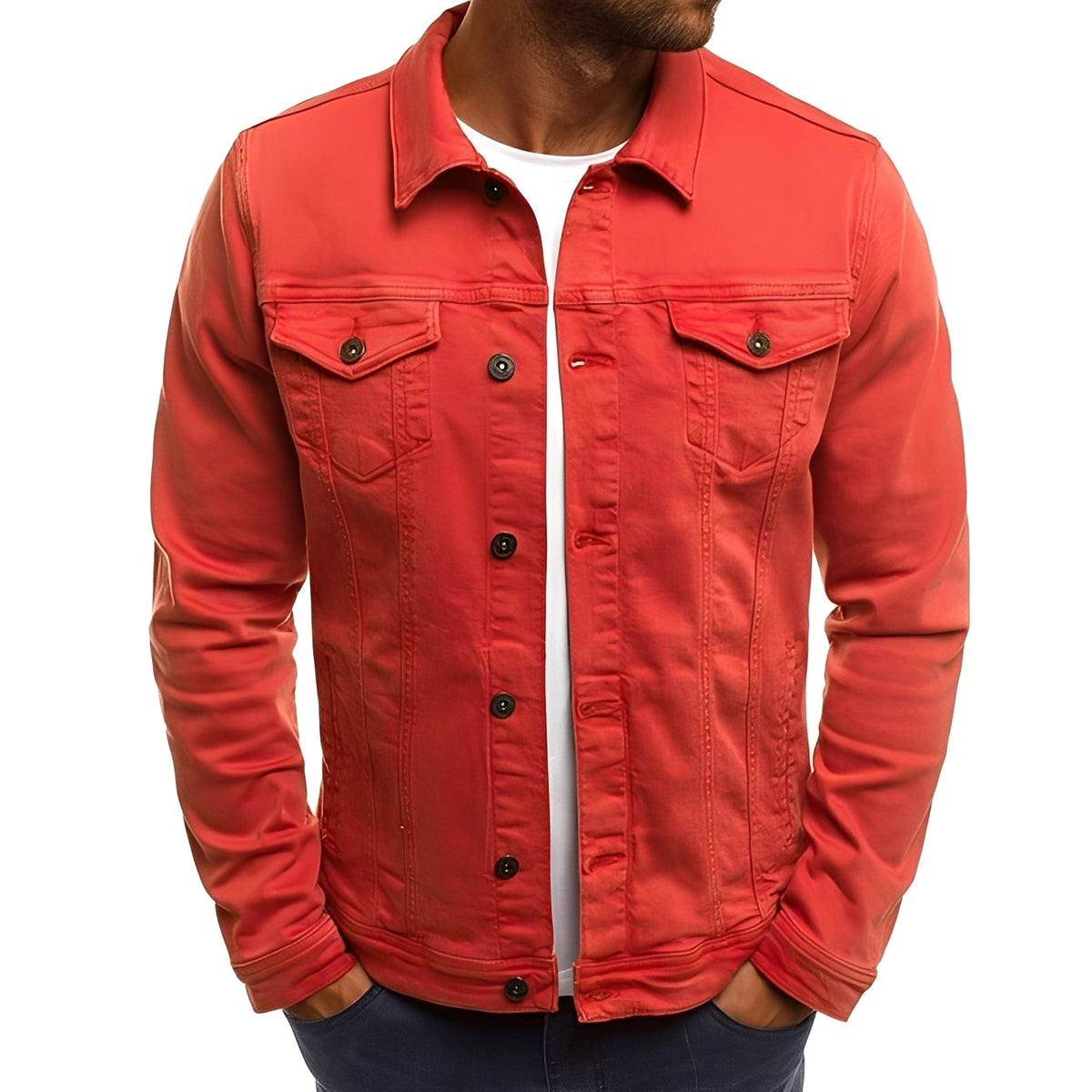 Steven - Chaqueta resistente con bolsillos