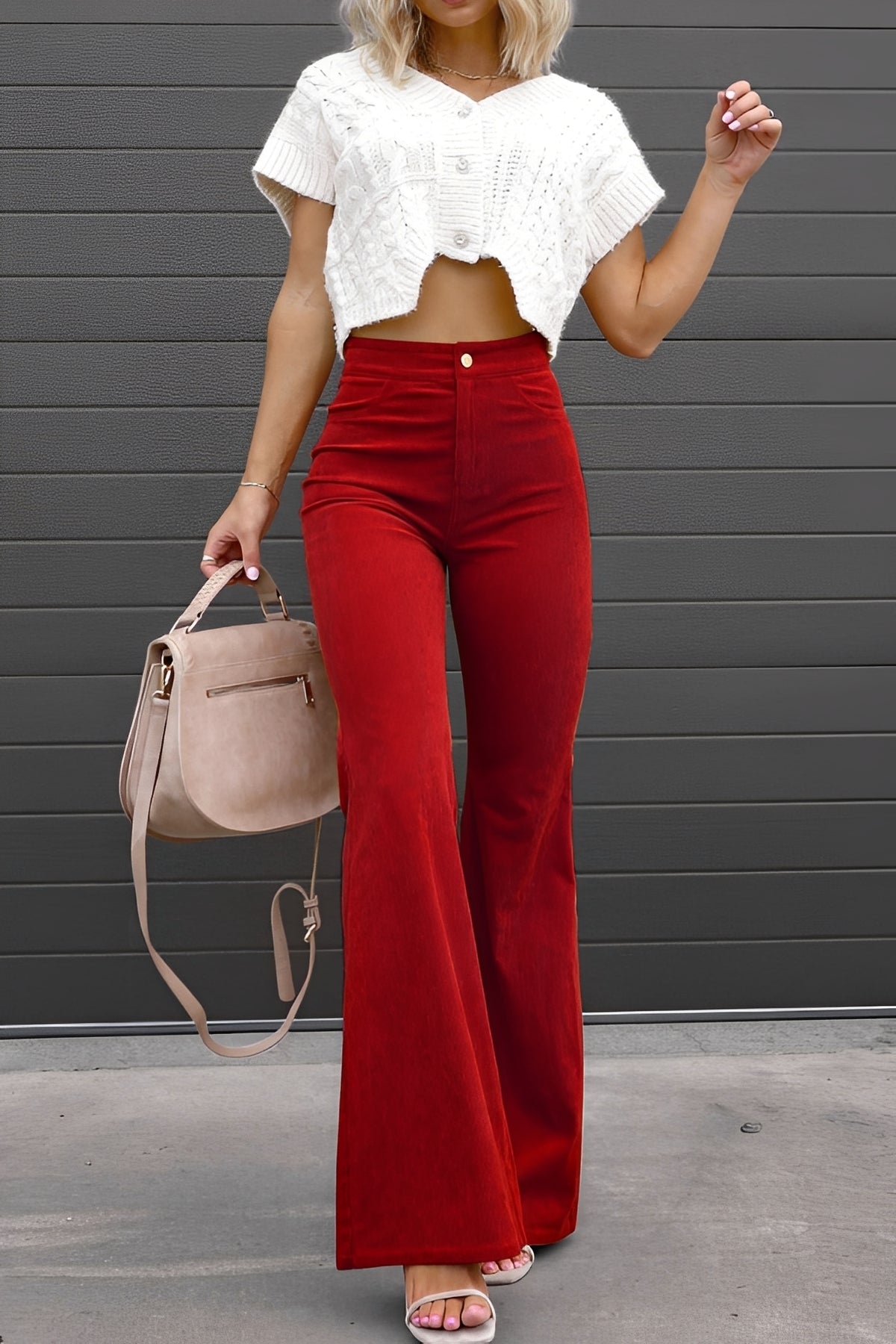 Jacqueline - Pantalones Mujer - Elegantes y Acampanados