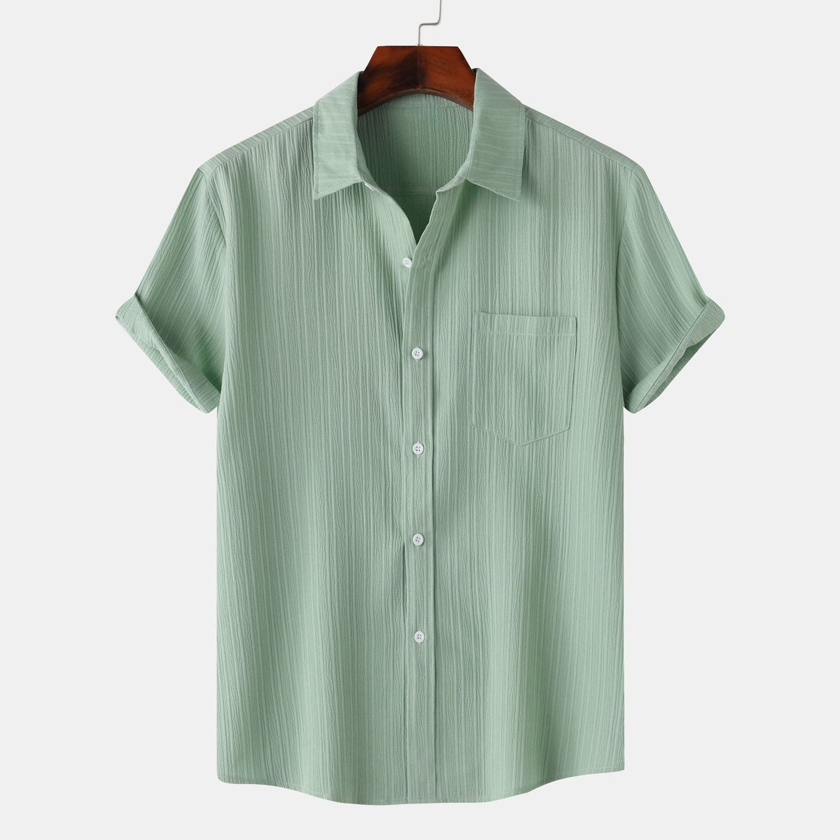 Jakub - Camisa Casual de Manga Corta