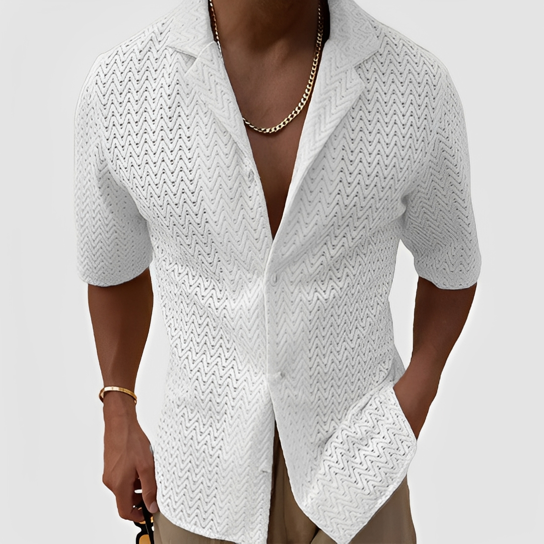 Bernie - Camisa de verano transpirable para hombre