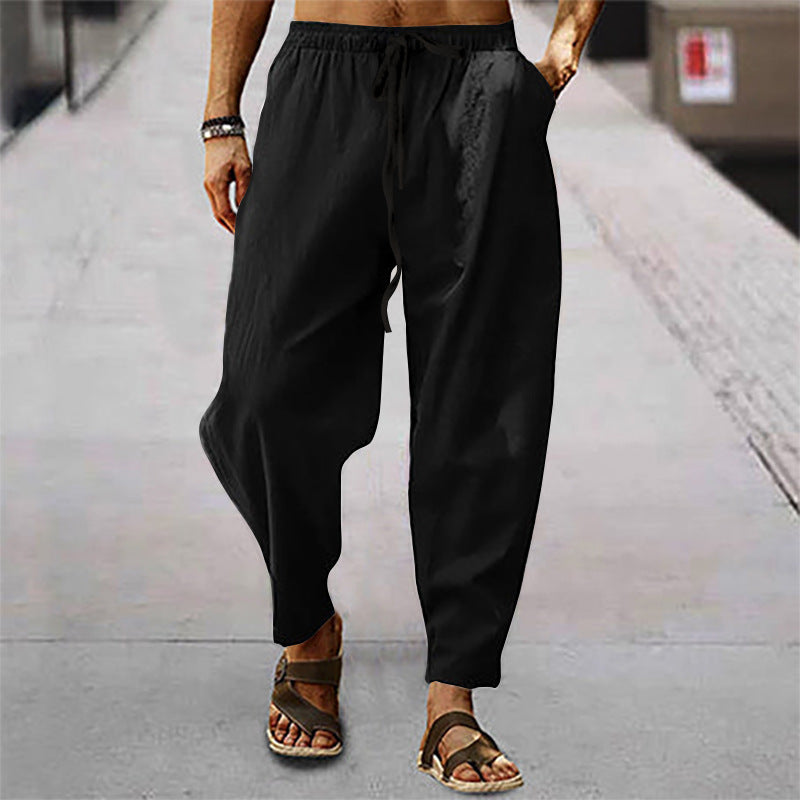 Titus - Pantalones confortables con cordón