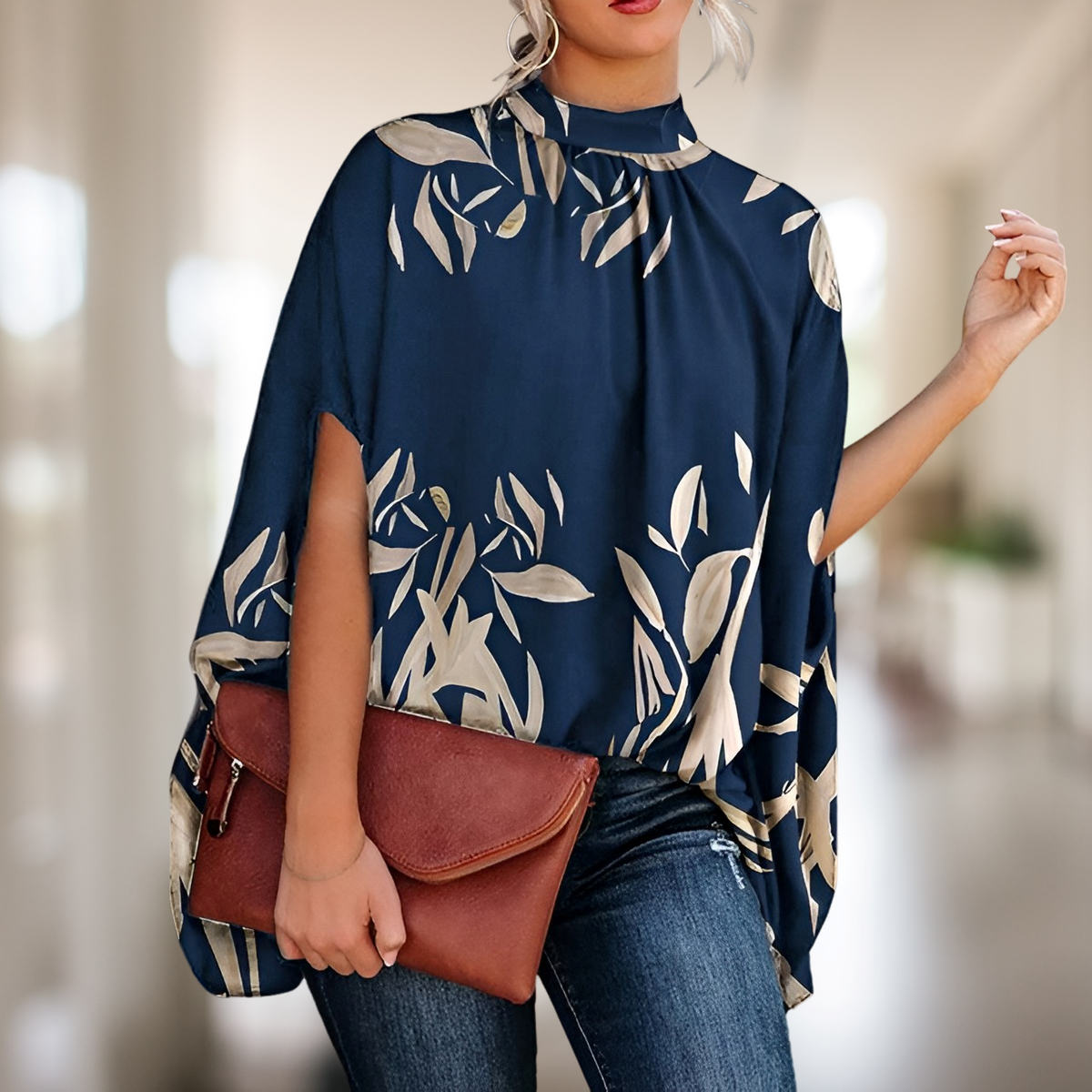 Ameria - Blusa Acampanada