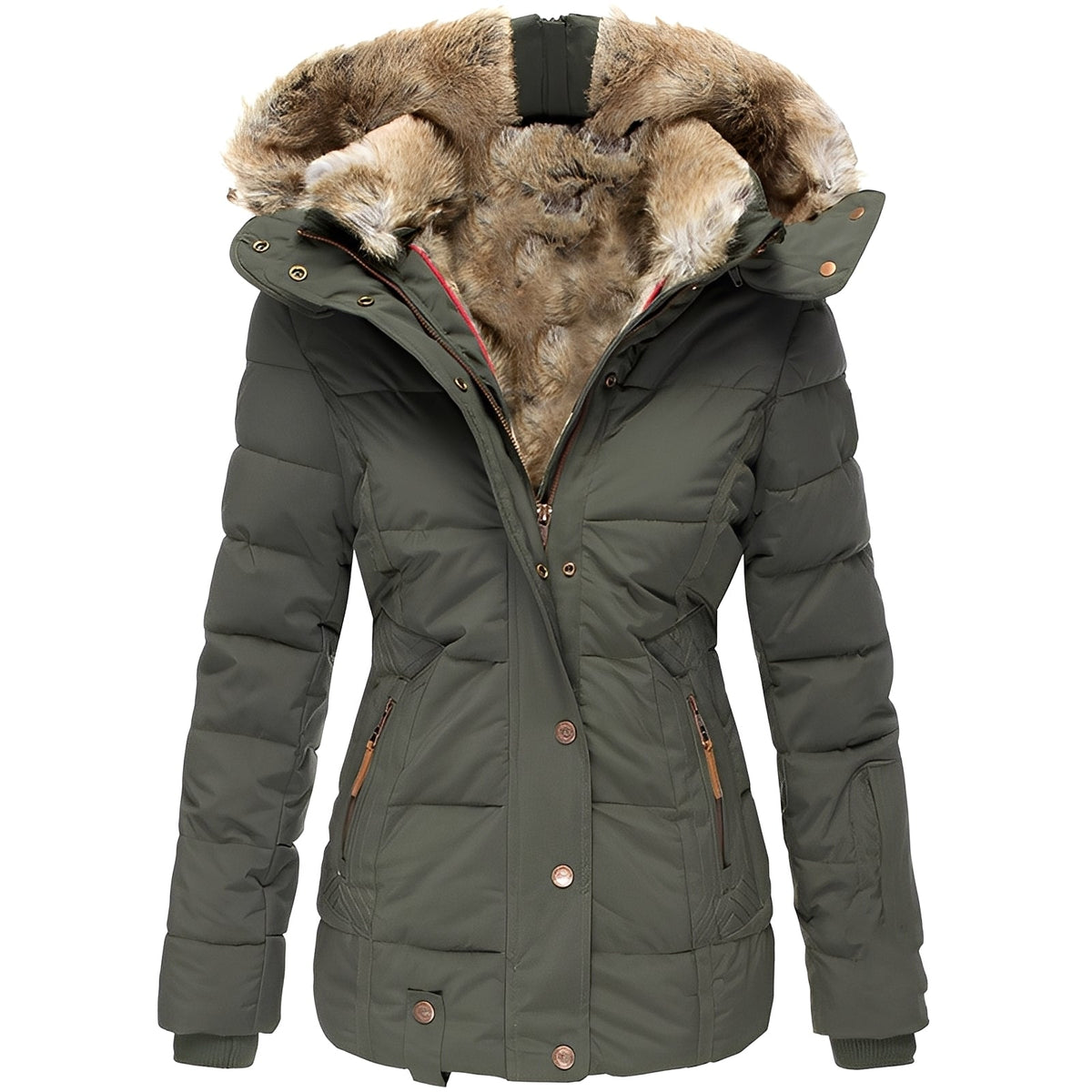 Romilly - Chaqueta moderna y abrigada con capucha