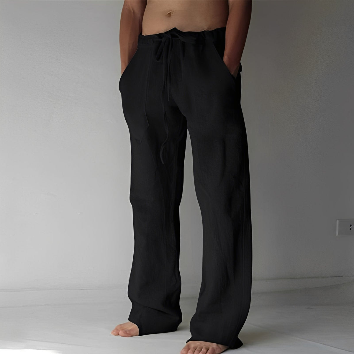 Martin - Pantalones cómodos con cordón