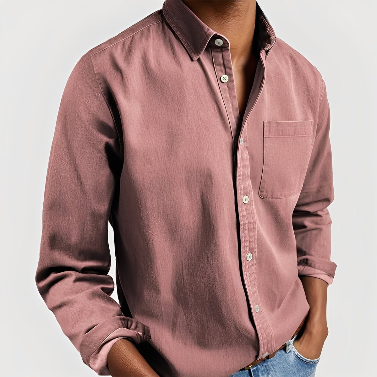 Tanner - Camisa informal con botones