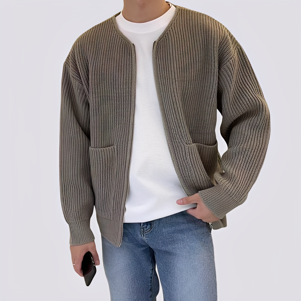 Willy - Chaqueta confortable con cierre