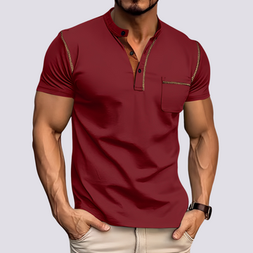 Stefan - Polo elegante y transpirable para hombres