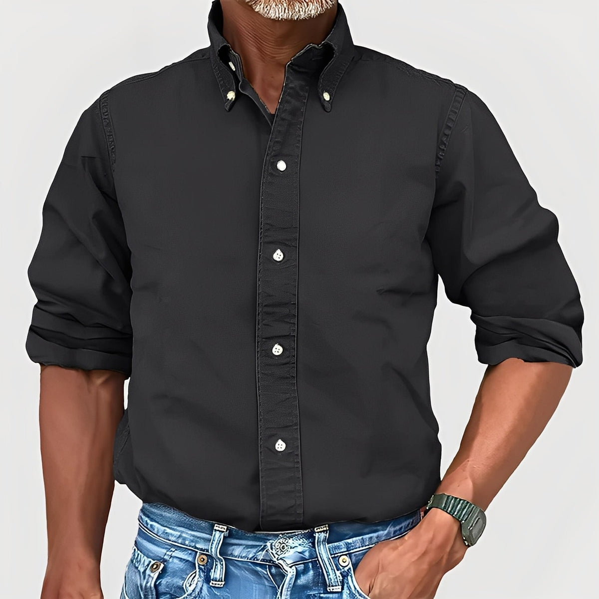 Micheal - Camiseta de manga larga confortable
