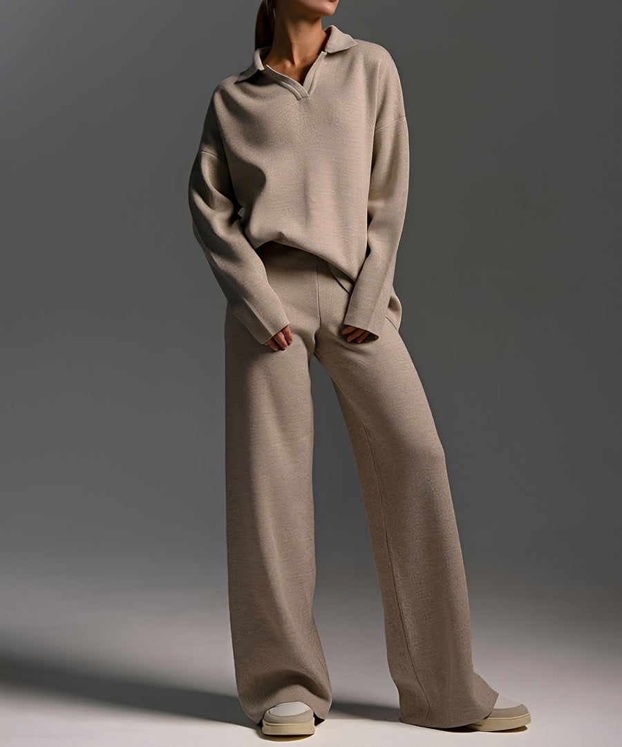Rosie – Conjunto de suéter y pantalón para mujer – Informal y cómodo