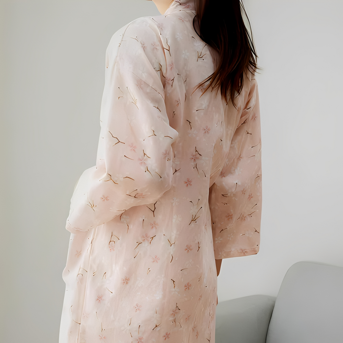 Renalyn - Vestido floral elegante para mujer