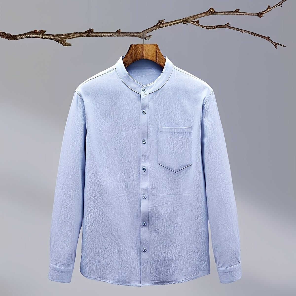 Maxwell - Camisa Cómoda de Manga Larga