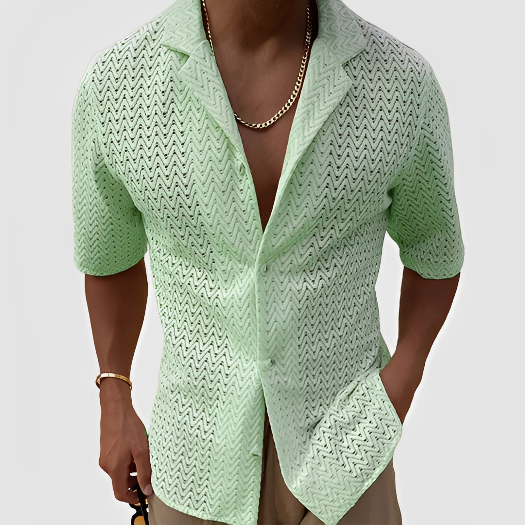 Bernie - Camisa de verano transpirable para hombre