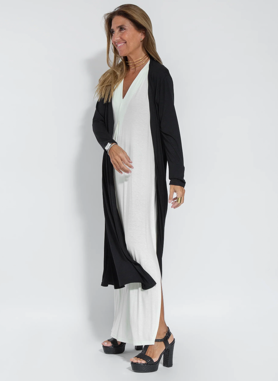 Charlot - Vestido y chaleco de mujer, elegante y cómodo.