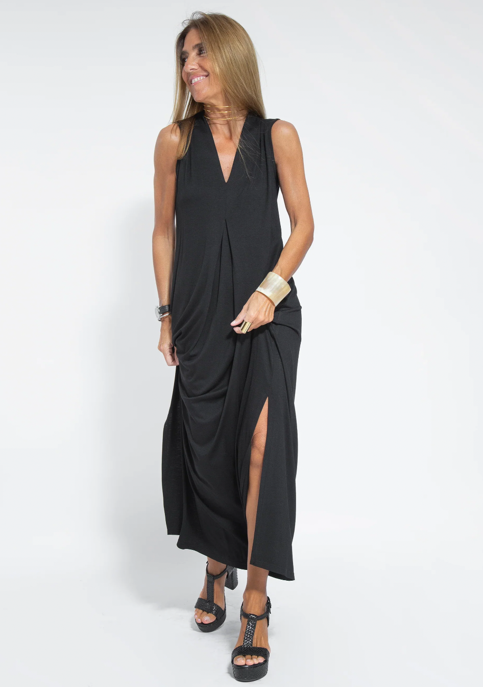 Charlot - Vestido y chaleco de mujer, elegante y cómodo.