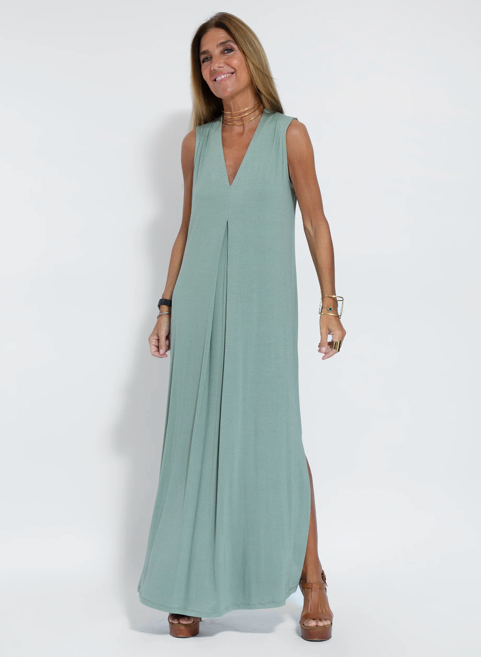 Charlot - Vestido y chaleco de mujer, elegante y cómodo.