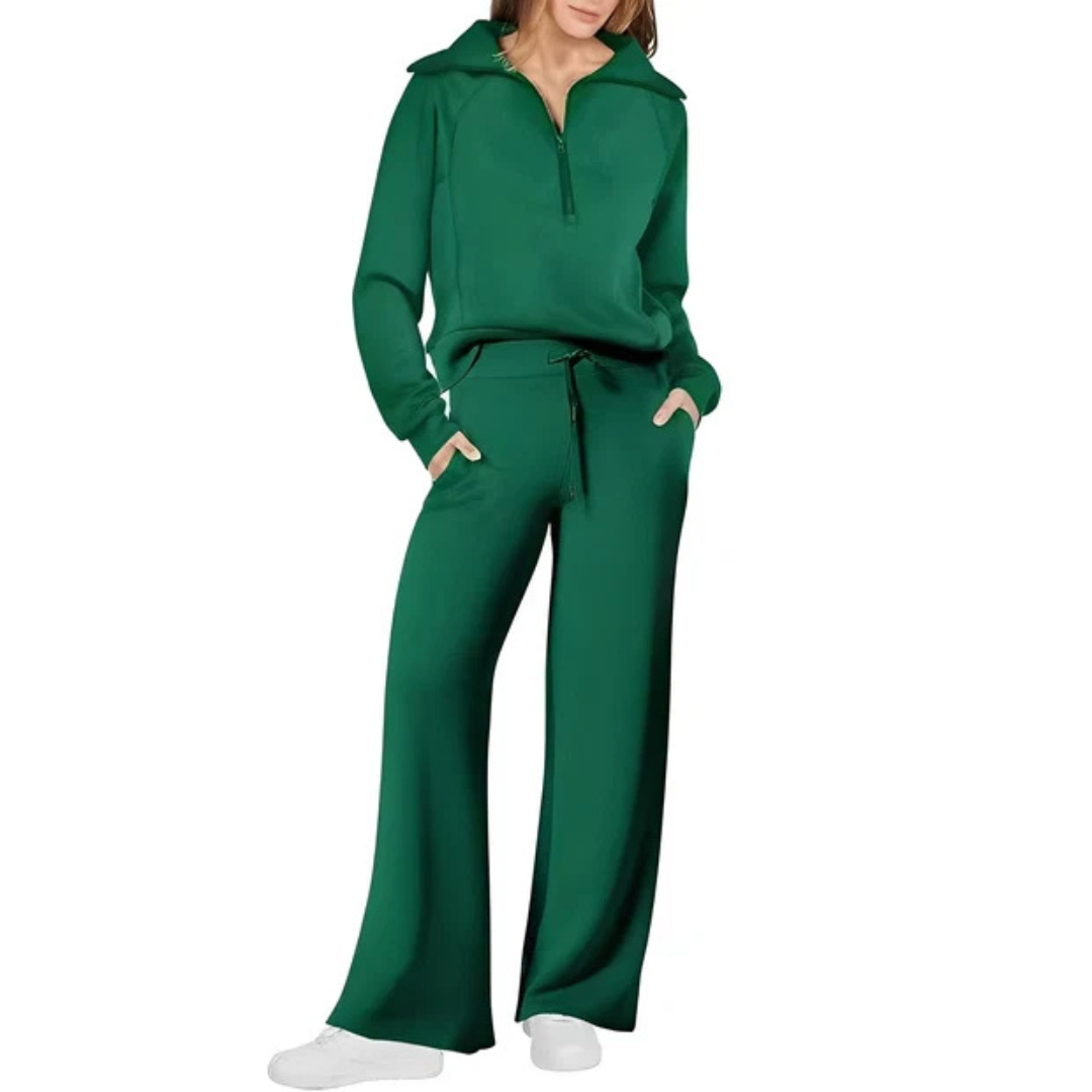 Cécile - Conjunto de pantalones cómodo