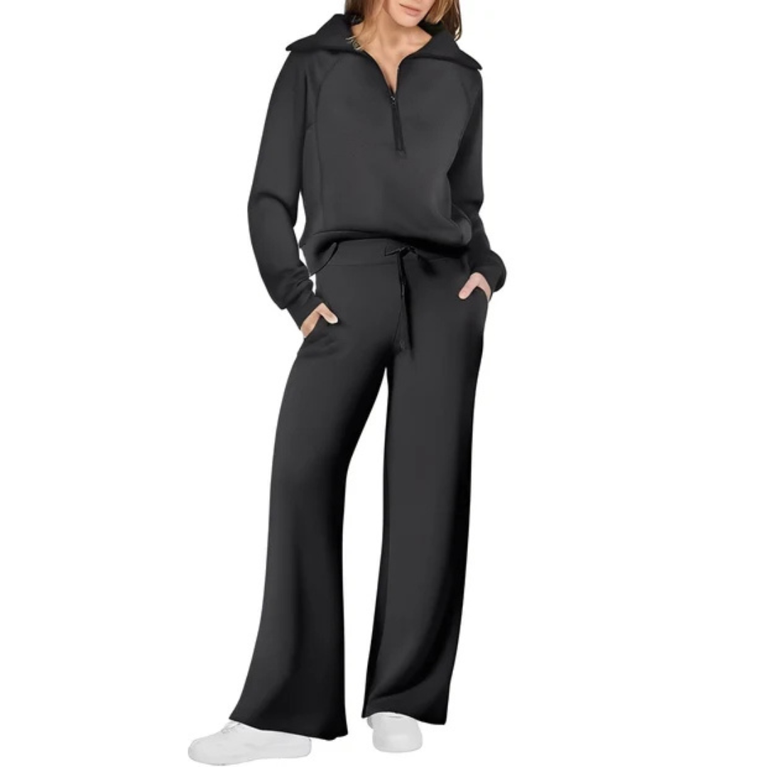 Cécile - Conjunto de pantalones cómodo