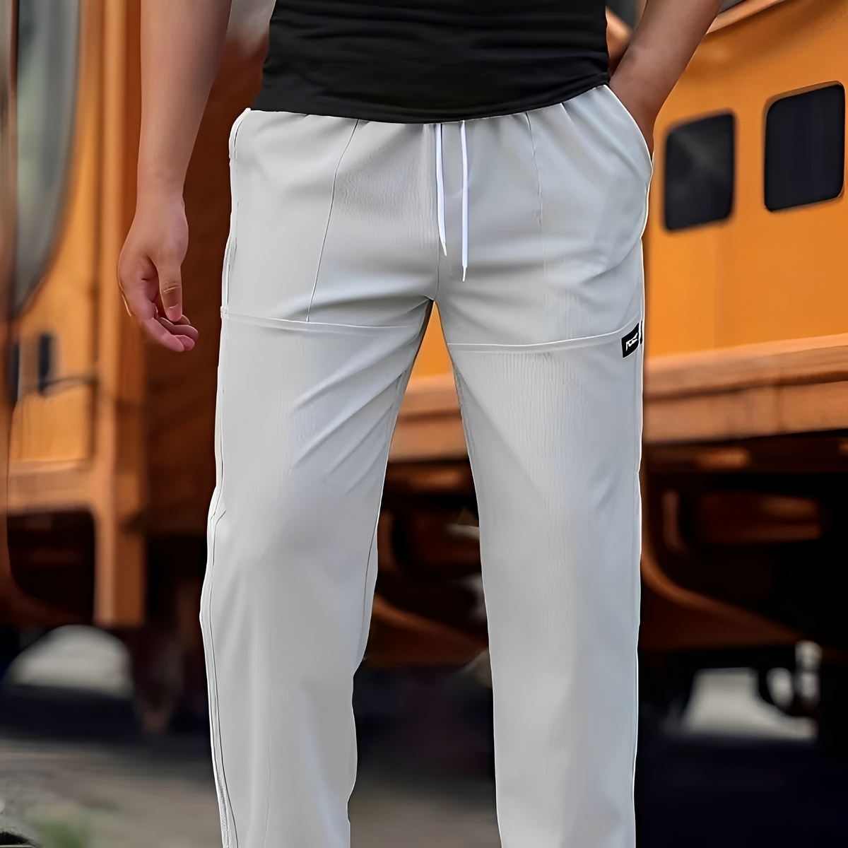 Jasper - Pantalones confortables con cordón