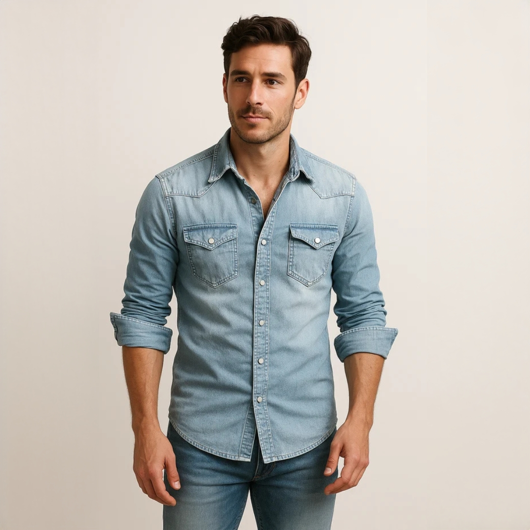Maxime - Polo de manga larga confortable