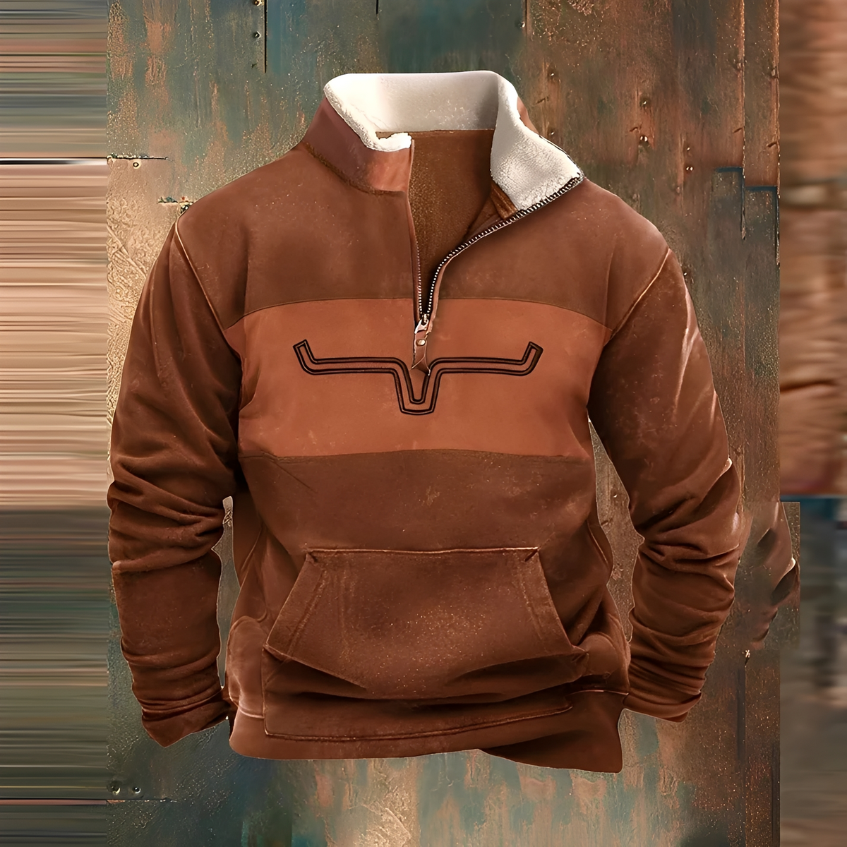 Kenton - Chaqueta de estilo vintage y acogedor