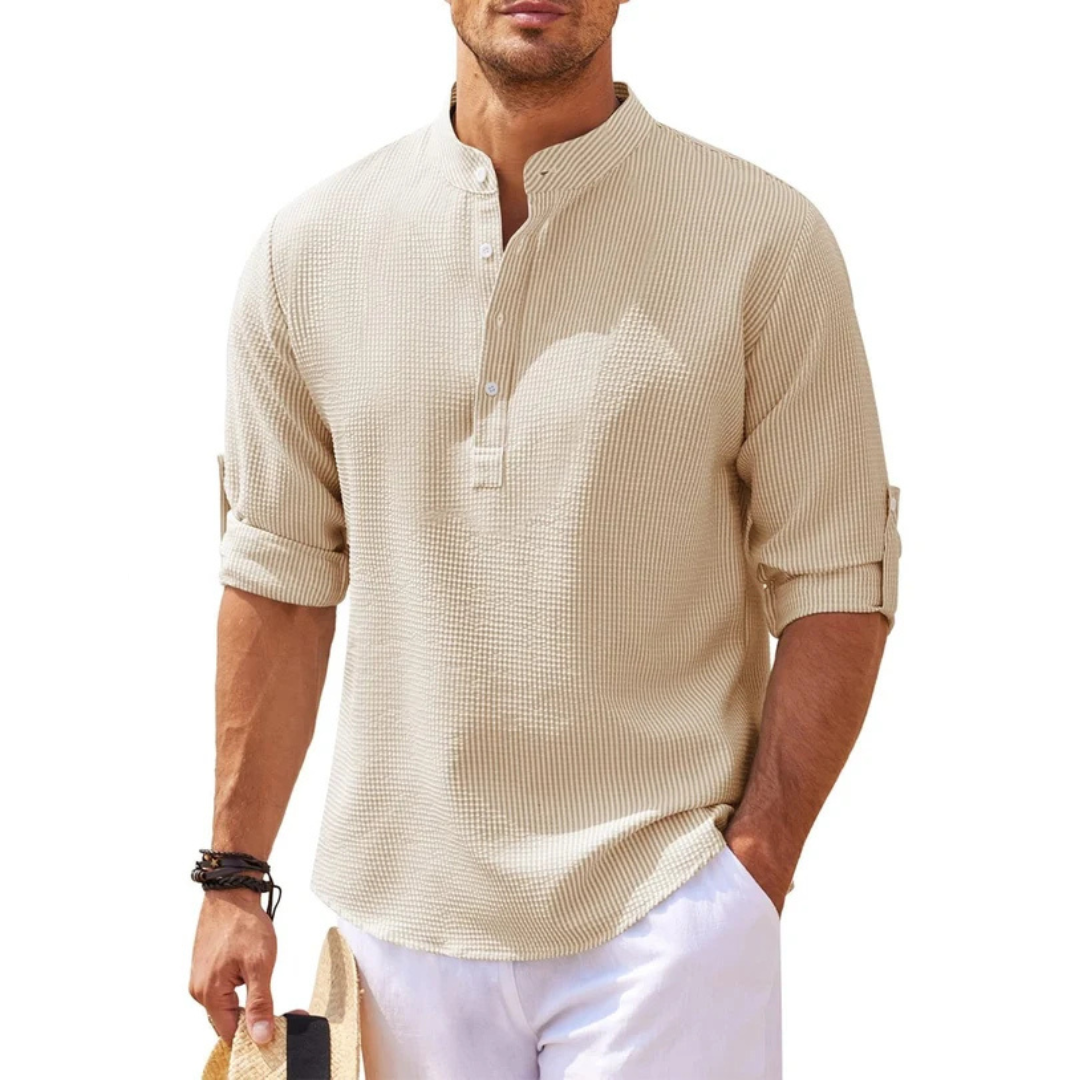 Cormac - Camiseta de manga larga casual