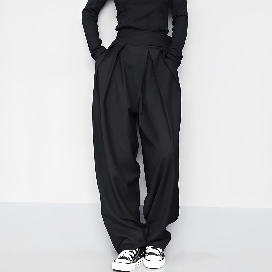 Marisa - Pantalones modernos de pierna ancha