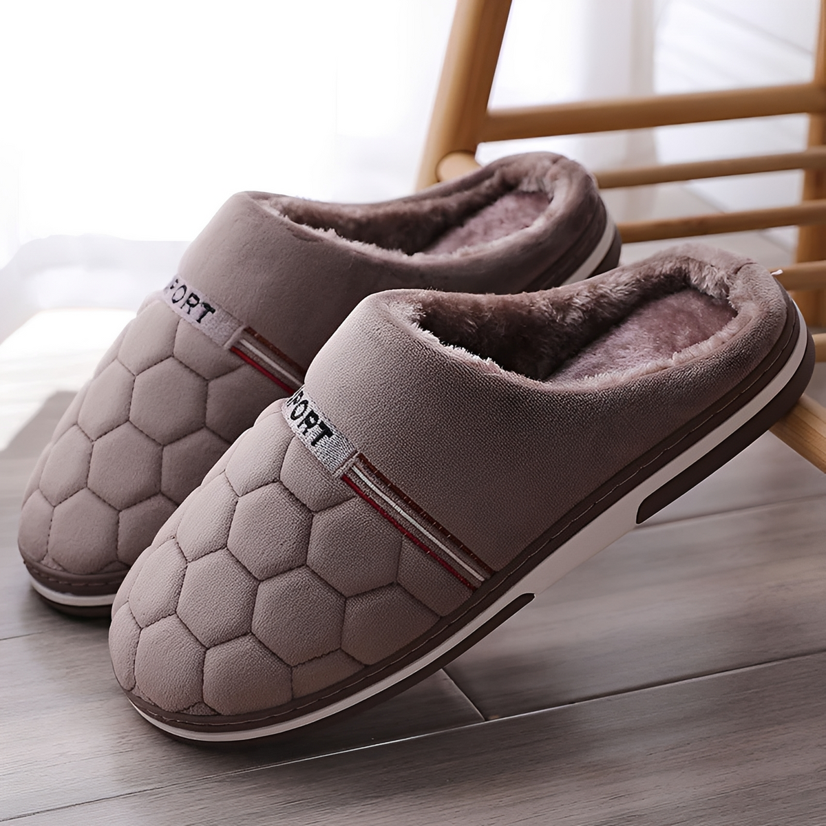 Darnell - Zapatillas cálidas y confortables