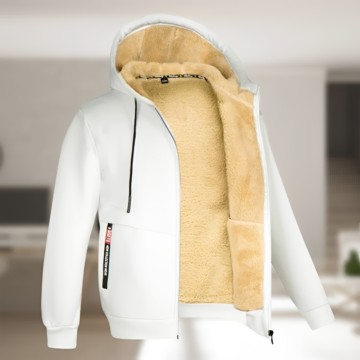 Andrew - Chaqueta confortable con capucha