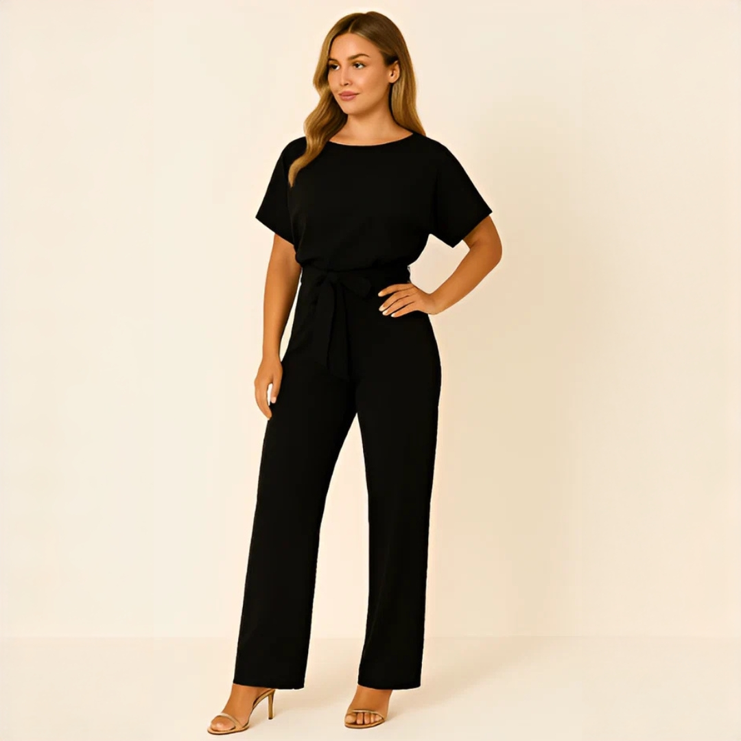 Nora - Enterizo elegante con cinturón