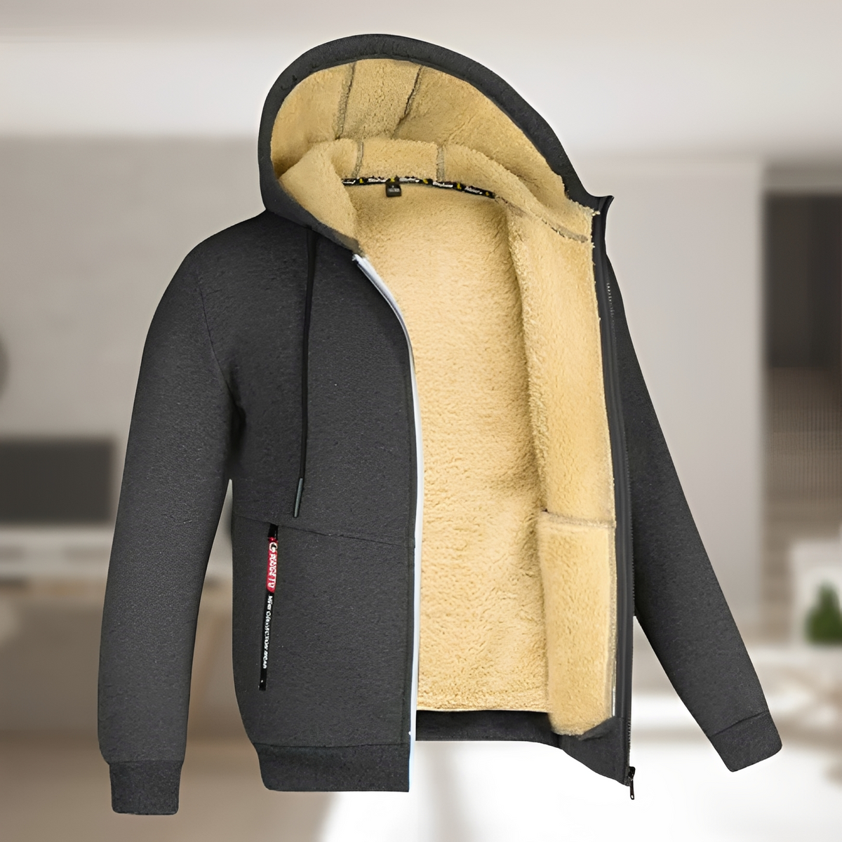 Andrew - Chaqueta confortable con capucha